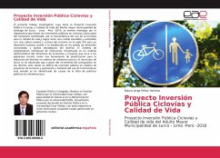 Proyecto Inversión Pública Ciclovías y Calidad de Vida - Pérez Herrera, Mauro Jorge