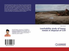 Leachability study of heavy metals in disposal of CCR