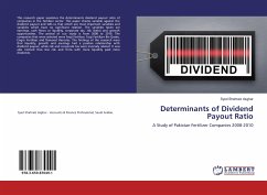 Determinants of Dividend Payout Ratio