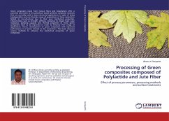 Processing of Green composites composed of Polylactide and Jute Fiber