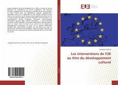 Les interventions de l'UE au titre du développement culturel - Cascina, Jonathan