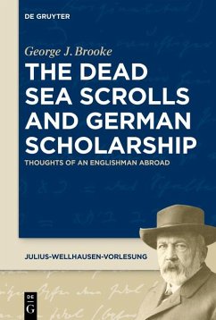 Cover The Dead Sea Scrolls and German Scholarship (eBook, ePUB)