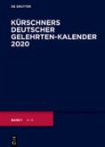 Kürschners Deutscher Gelehrten-Kalender 2020