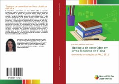 Tipologia de conteúdos em livros didáticos de Física