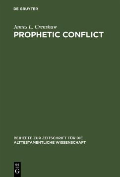 Prophetic Conflict (eBook, PDF) - Crenshaw, James L.