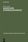 Barocker Expressionismus? (eBook, PDF)