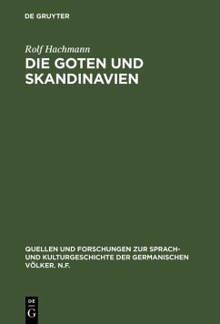 Cover Die Goten und Skandinavien (eBook, PDF)