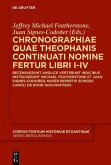 Chronographiae quae Theophanis Continuati nomine fertur Libri I-IV (eBook, ePUB)