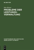 Probleme der Leistungsverwaltung (eBook, PDF)