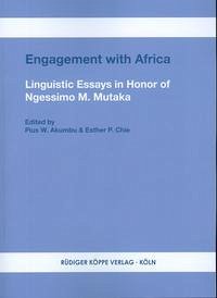 Engagement with Africa - Akumbu, Pius W., Esther P. Chie und Michel Kenmogne