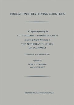 Education in Developing Countries - Cornelisse, Peter A.;Versluis, Jan