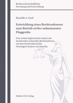 Entwicklung eines Rechtsrahmens zum Betrieb ziviler unbemannter Fluggeräte - Groh, Benedikt A.