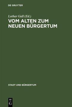 Cover Vom alten zum neuen Bürgertum (eBook, PDF)