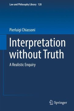 Interpretation without Truth - Chiassoni, Pierluigi