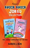 Knock Knock Jokes Collection - The 2 Books Compilation Set For Kids (eBook, ePUB)