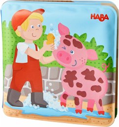 HABA 304707 - Badebuch Waschtag bei Schwein & Kuh