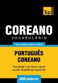 Vocabulário Português-Coreano - 3000 palavras (eBook, ePUB)