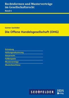 Die Offene Handelsgesellschaft (OHG) (eBook, PDF) - Seefelder, Günter