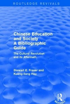 Chinese Education and Society A Bibliographic Guide - Fraser, Stewart E; Hsu, Kuang-Liang