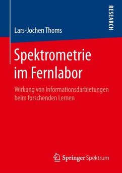 Spektrometrie im Fernlabor - Thoms, Lars-Jochen
