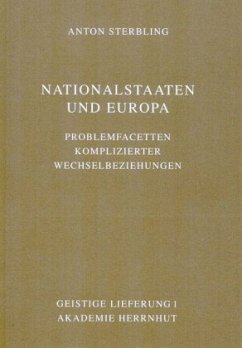 Nationalstaaten und Europa - Sterbling, Anton