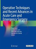 Operative Techniques and Recent Advances in Acute Care and Emergency Surgery (eBook, PDF)