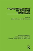 Transformations of African Marriage (eBook, PDF)