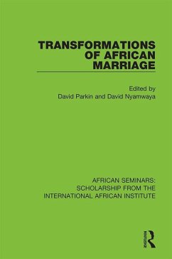 Cover Transformations of African Marriage (eBook, PDF)
