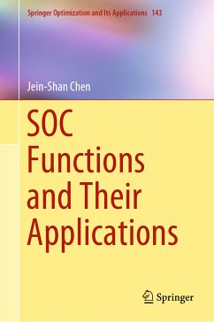 SOC Functions and Their Applications (eBook, PDF) - Chen, Jein-Shan