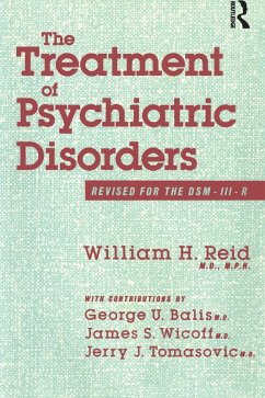 Cover The Treatment Of Psychiatric Disorders (eBook, ePUB)