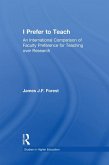 I Prefer to Teach (eBook, PDF) I Prefer to Teach (eBook, PDF)