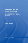 Federalism and the Lander Autonomy (eBook, ePUB)