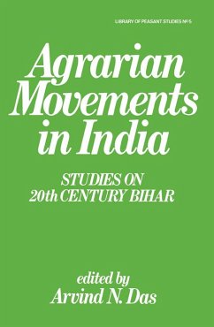 Agrarian Movements in India (eBook, ePUB) - Das, Arvind N.
