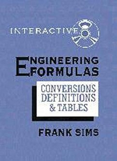 Engineering Formulas: Conversions, Definitions & Tables - Simms, Frank