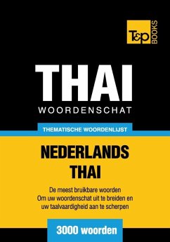 Cover Thematische woordenschat Nederlands-Thai - 3000 woorden (eBook, ePUB)