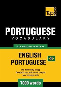 Cover Brazilian Portuguese vocabulary for English speakers - 7000 words (eBook, ePUB)