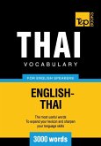 Thai vocabulary for English speakers - 3000 words (eBook, ePUB)