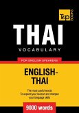 Thai vocabulary for English speakers - 9000 words (eBook, ePUB)