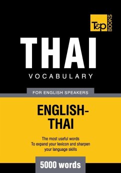 Thai vocabulary for English speakers - 5000 words (eBook, ePUB) - Taranov, Andrey