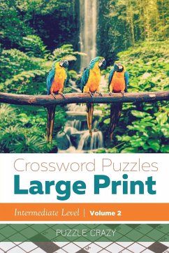 Cover Crossword Puzzles Large Print (Intermediate Level) Vol. 2