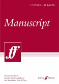 32-page A4 Manuscript Book, 12-stave