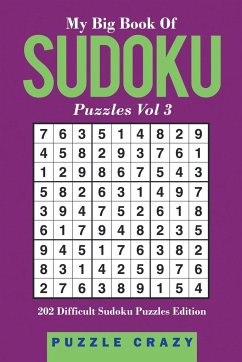 My Big Book Of Soduku Puzzles Vol 3 - Puzzle Crazy