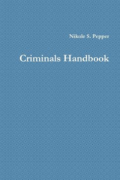 Criminals Handbook - Pepper, Nikole S.