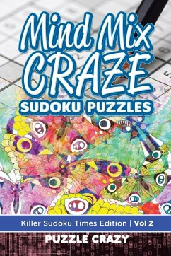 Mind Mix Craze Sudoku Puzzles Vol 2 - Puzzle Crazy