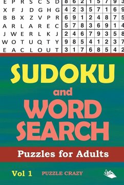 Sudoku and Word Search Puzzles for Adults Vol 1 - Puzzle Crazy