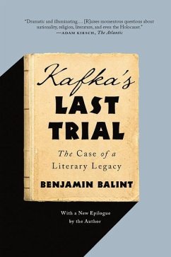 Kafka's Last Trial - Balint, Benjamin