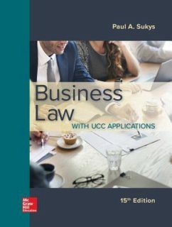 Loose Leaf for Business Law with Ucc Applications - Sukys, Paul