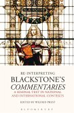 Re-Interpreting Blackstone's Commentaries Re-Interpreting Blackstone's Commentaries