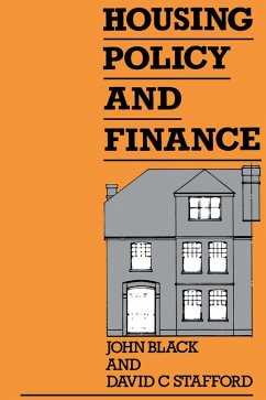 Housing Policy and Finance (eBook, PDF) - Black, John; Stafford, David