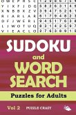 Sudoku and Word Search Puzzles for Adults Vol 2